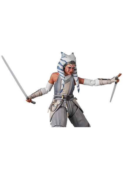 MAFEX "Star Wars: Ahsoka" Ahsoka Tano White Costume Ver.