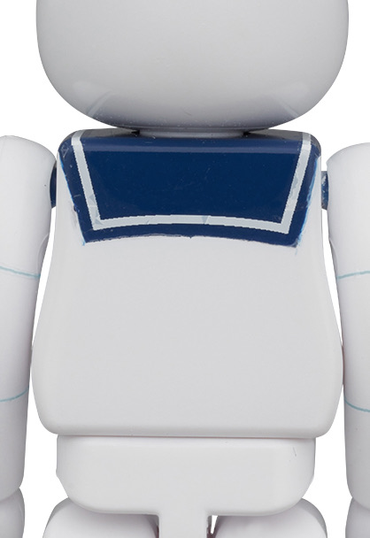 BE@RBRICK "Ghostbusters" Stay Puft Marshmallow Man Angry Face & No Ghost 2 Set