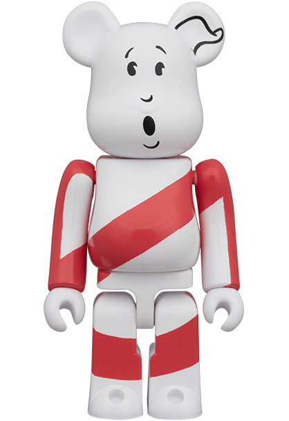 BE@RBRICK "Ghostbusters" Stay Puft Marshmallow Man Angry Face & No Ghost 2 Set
