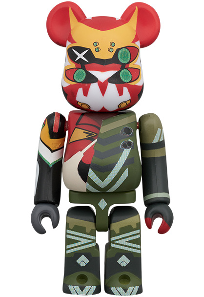 BE@RBRICK "Evangelion: 3.0+1.0 Thrice Upon a Time" Evangelion New EVA-02 Alpha & Evangelion EVA-08 Beta Improvised Combat Configuration 2 Set