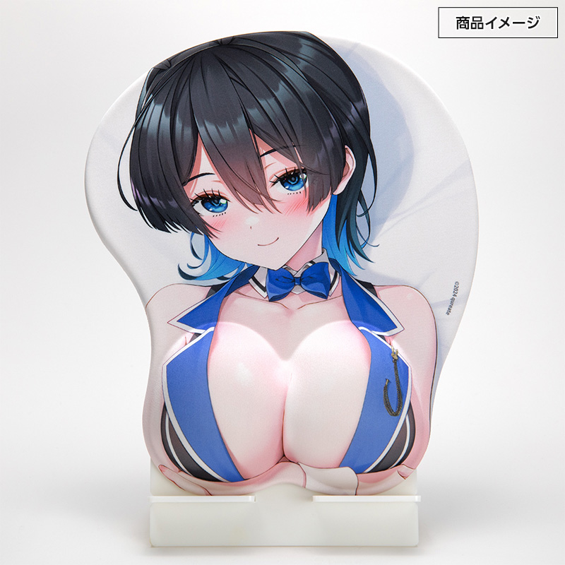 "Bunny Garden" Original Illustration Oppai Mouse Pad Miuka