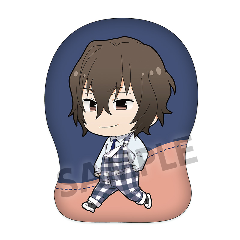 "Bungo Stray Dogs" Die-cut Cushion Dazai Osamu Walking Ver.