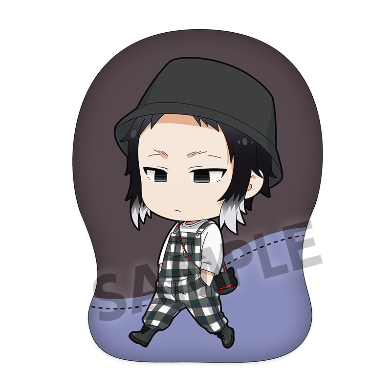 "Bungo Stray Dogs" Die-cut Cushion Akutagawa Ryunosuke Walking Ver.