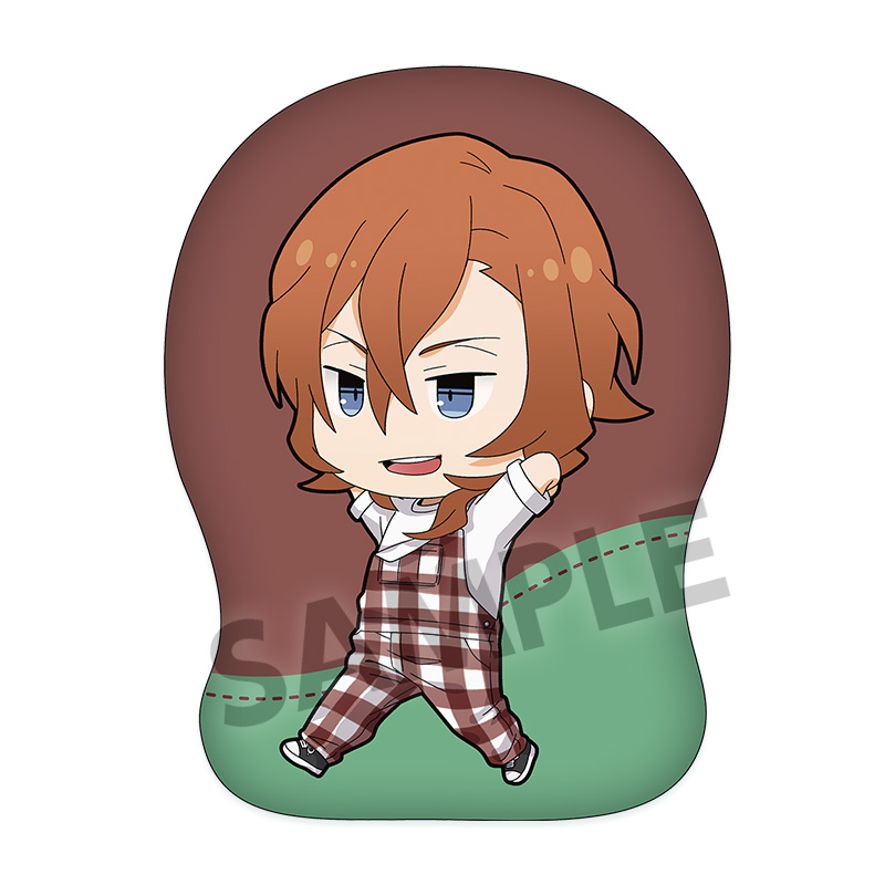 "Bungo Stray Dogs" Die-cut Cushion Nakahara Chuya Walking Ver.