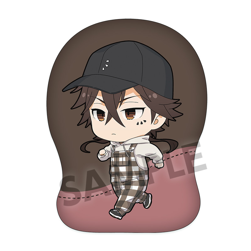 "Bungo Stray Dogs" Die-cut Cushion Suehiro Tecchou Walking Ver.