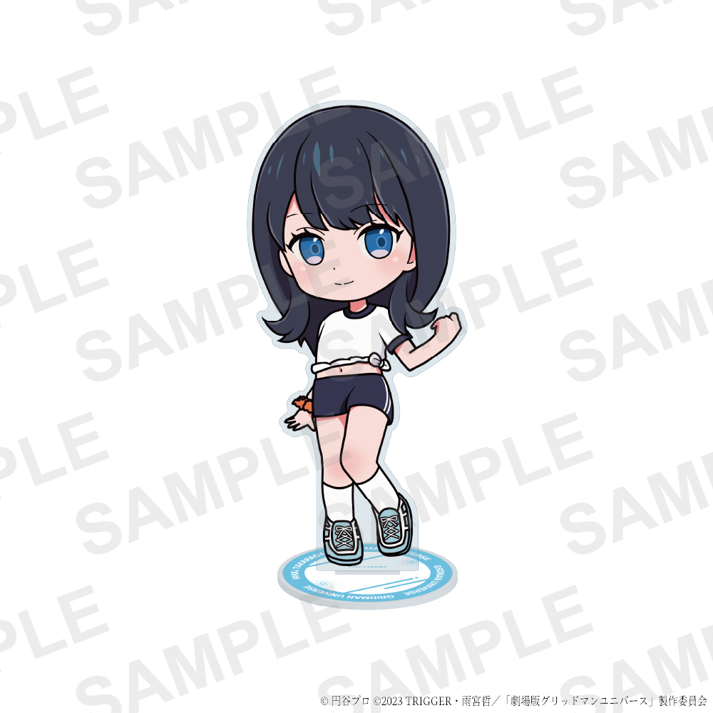 "GRIDMAN UNIVERSE" Original Illustration Gym Uniform Ver. Acrylic Stand Takarada Rikka Mini Character