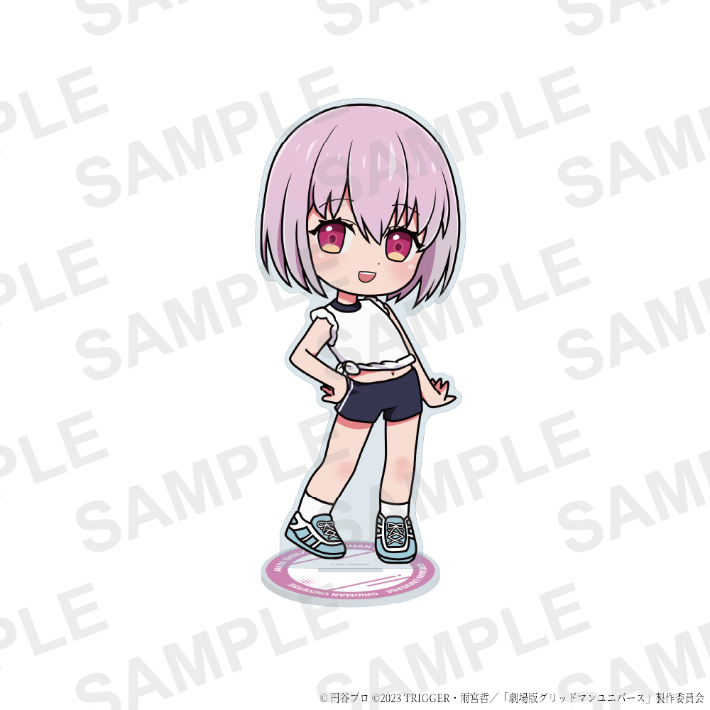 "GRIDMAN UNIVERSE" Original Illustration Gym Uniform Ver. Acrylic Stand Shinjo Akane Mini Character
