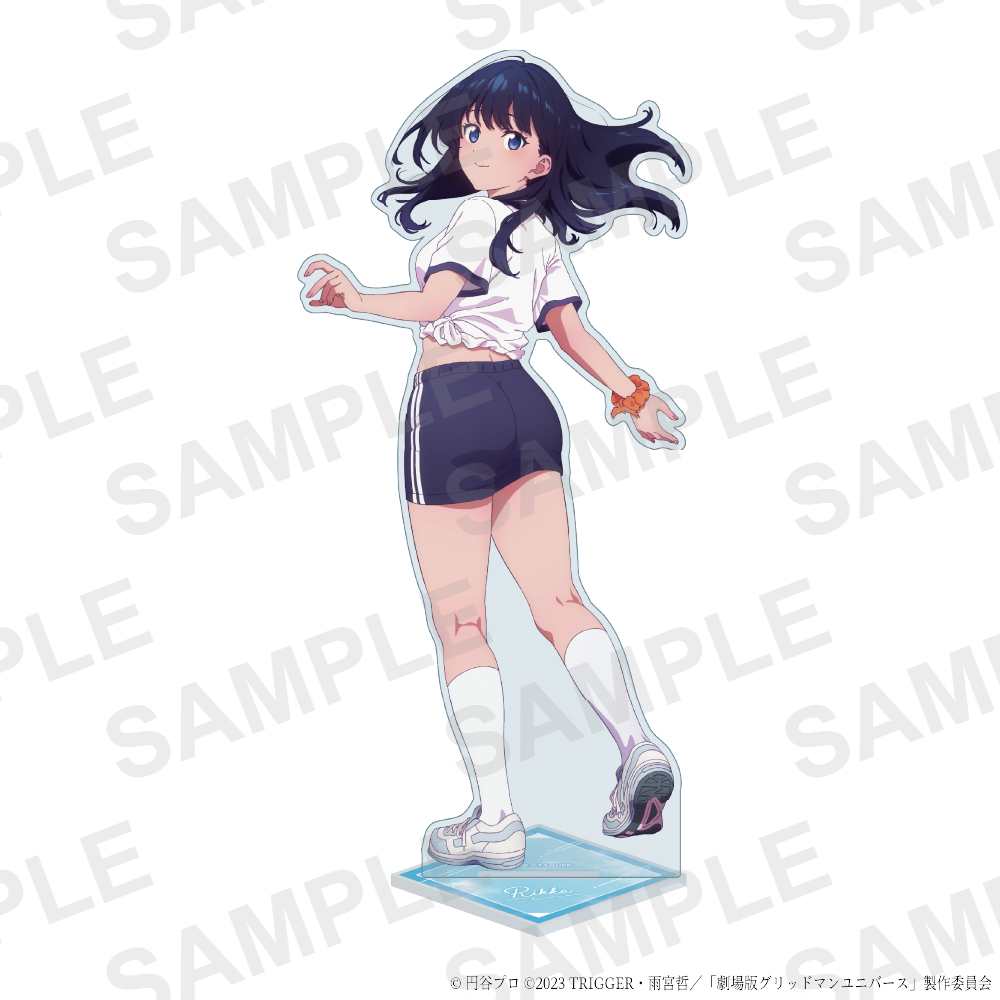 "GRIDMAN UNIVERSE" Original Illustration Gym Uniform Ver. Acrylic Stand Big Takarada Rikka
