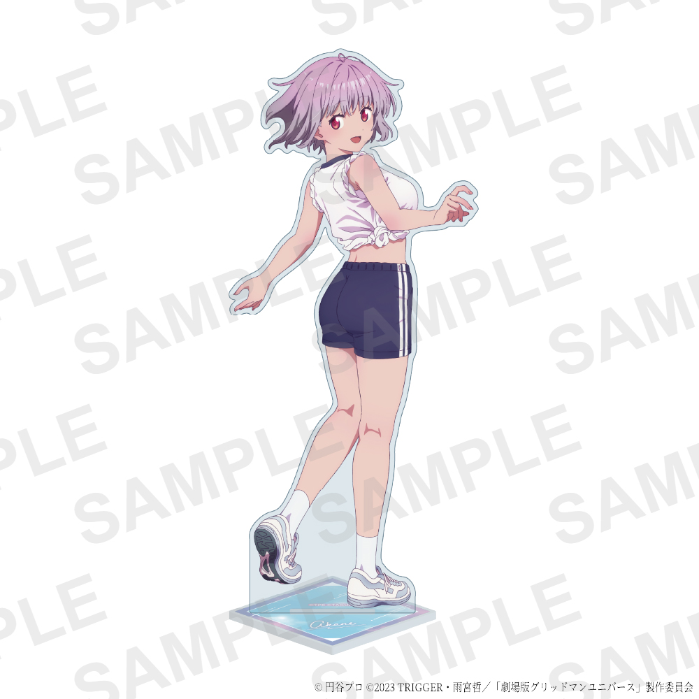 "GRIDMAN UNIVERSE" Original Illustration Gym Uniform Ver. Acrylic Stand Big Shinjo Akane