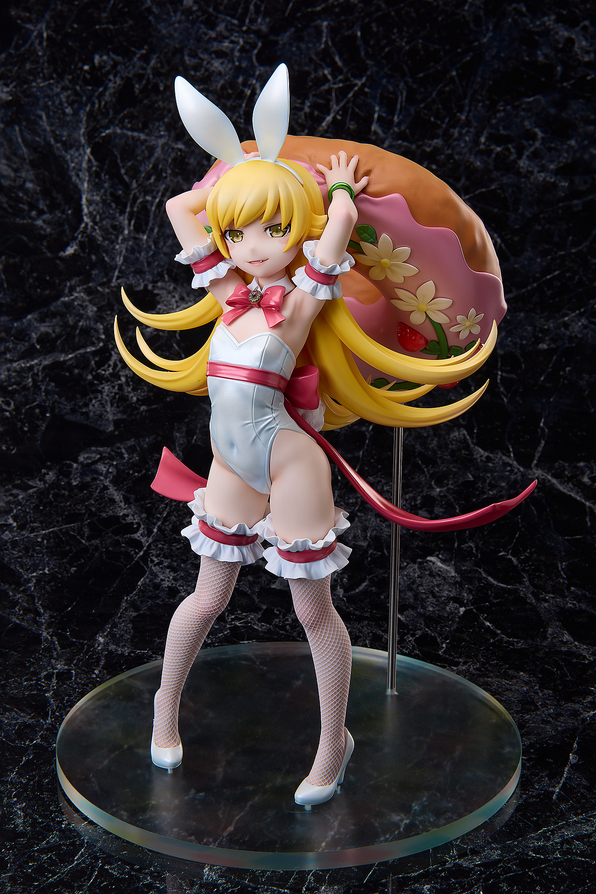 "Monogatari" Series Oshino Shinobu White Bunny Ver. 1/4 Complete Figure
