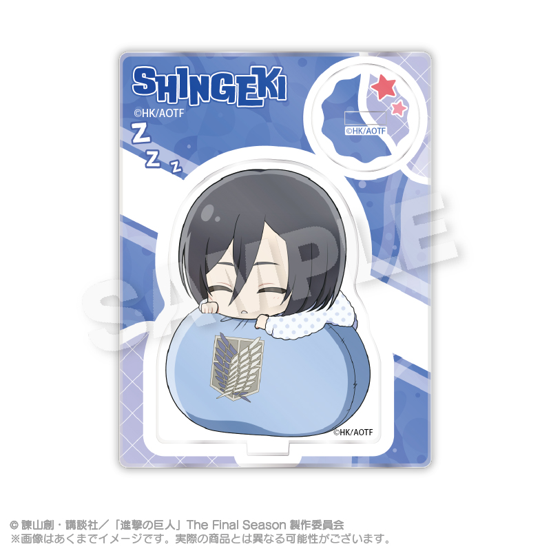 [Pre-order] "Attack on Titan" Fuwamin Acrylic Mascot Mikasa Ackerman