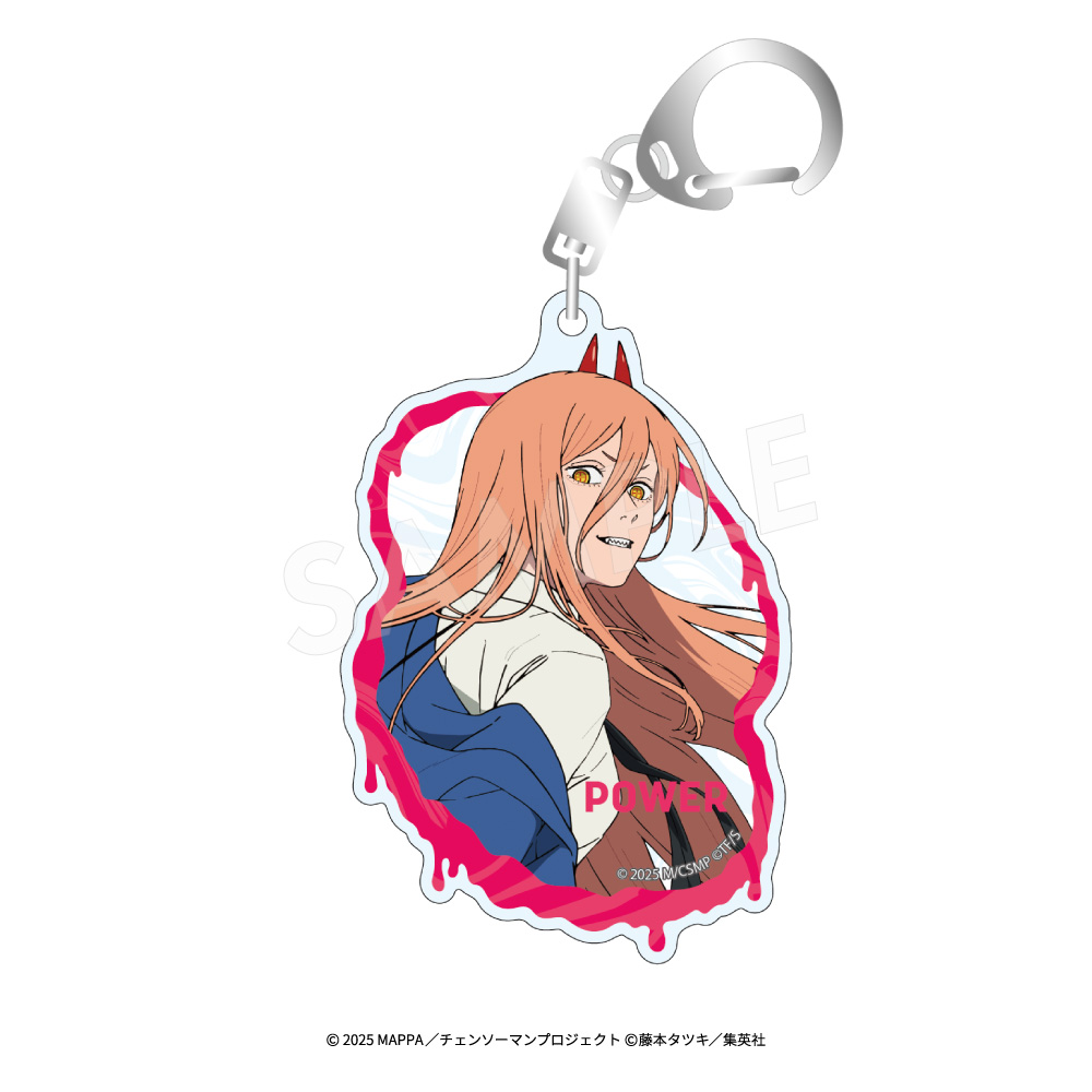 "Chainsaw Man - The Movie: Reze Arc" Acrylic Key Chain Power