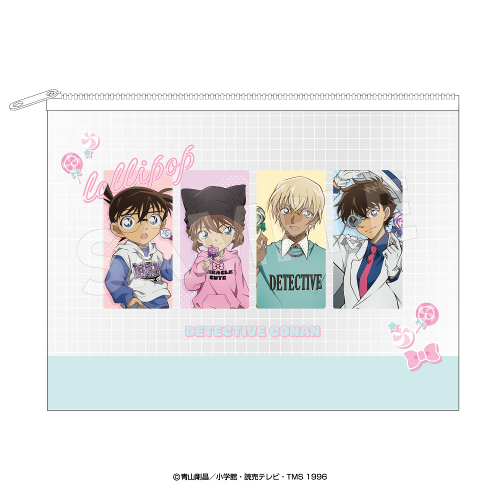 "Detective Conan" Clear Pouch Lollipop