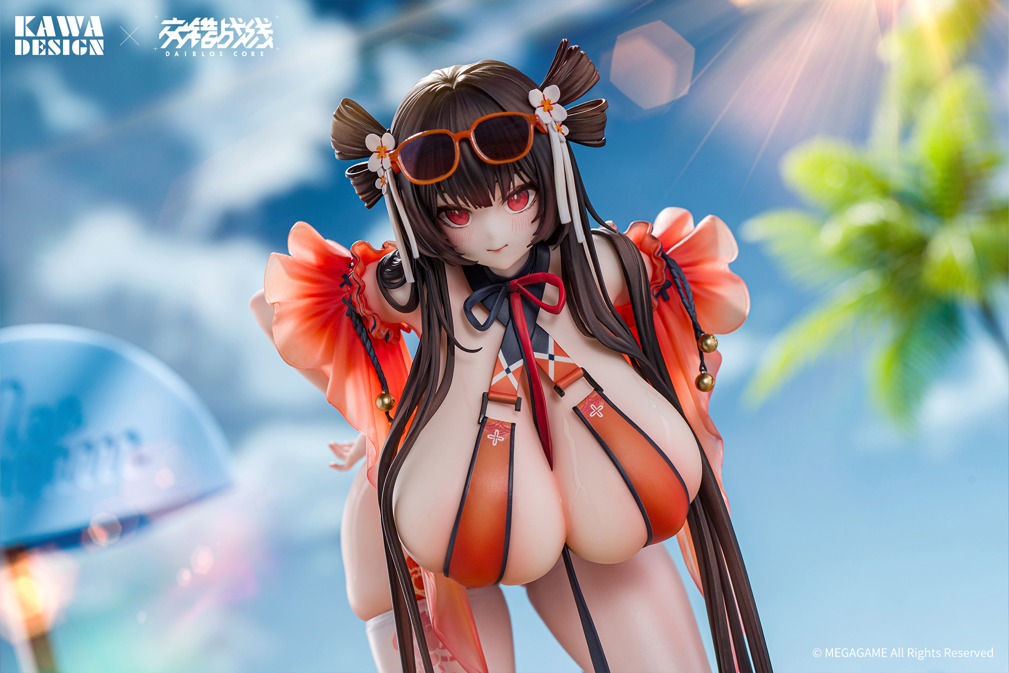 KAWA DESIGN "DAIBLOS CORE" MAREE ROUGE BANQUET OF FALLING PLUMS WATER TRAIL VER. 1/6 SCALE FIGURE