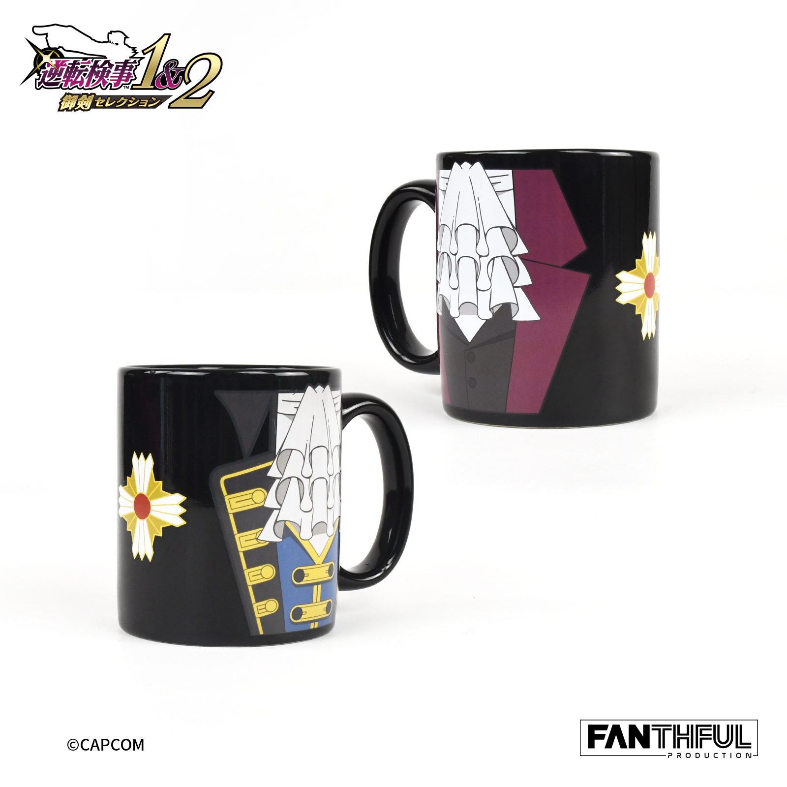 FANTHFUL "ACE ATTORNEY INVESTIGATIONS" FP009AAI2025 HEAT CHANGE MUG