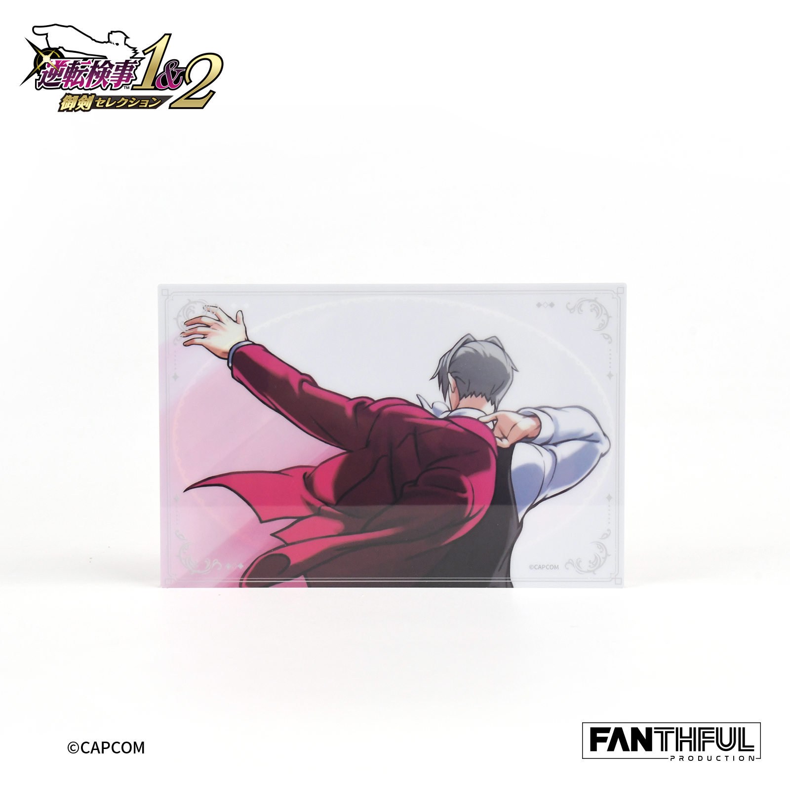 FANTHFUL "ACE ATTORNEY INVESTIGATIONS" FP010AAI2025 ACRYLIC BLOCK STAND