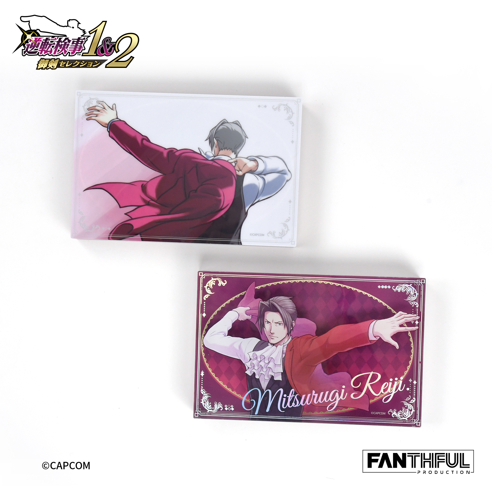 FANTHFUL "ACE ATTORNEY INVESTIGATIONS" FP010AAI2025 ACRYLIC BLOCK STAND