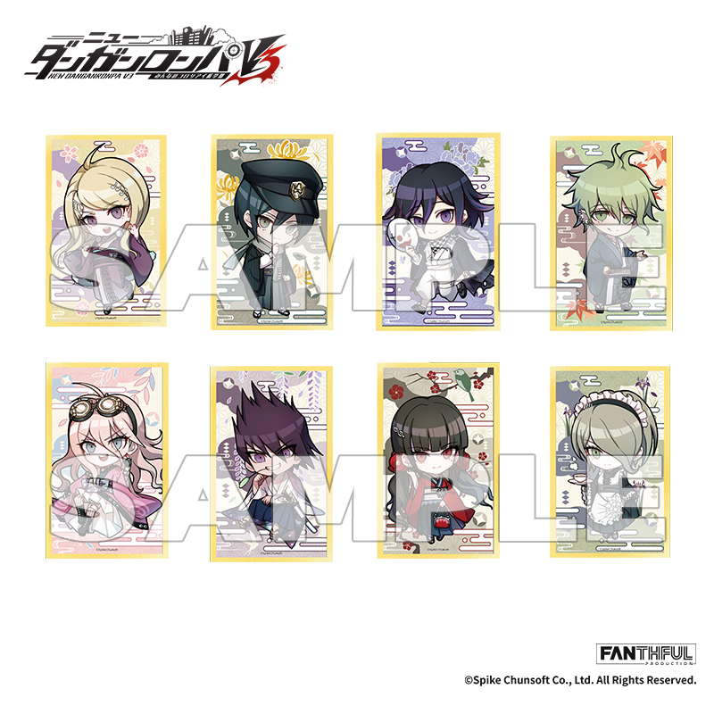 [Pre-order] "NEW DANGANRONPA V3" FP008DGRPV32024 PAPER CARDS SET OF 8