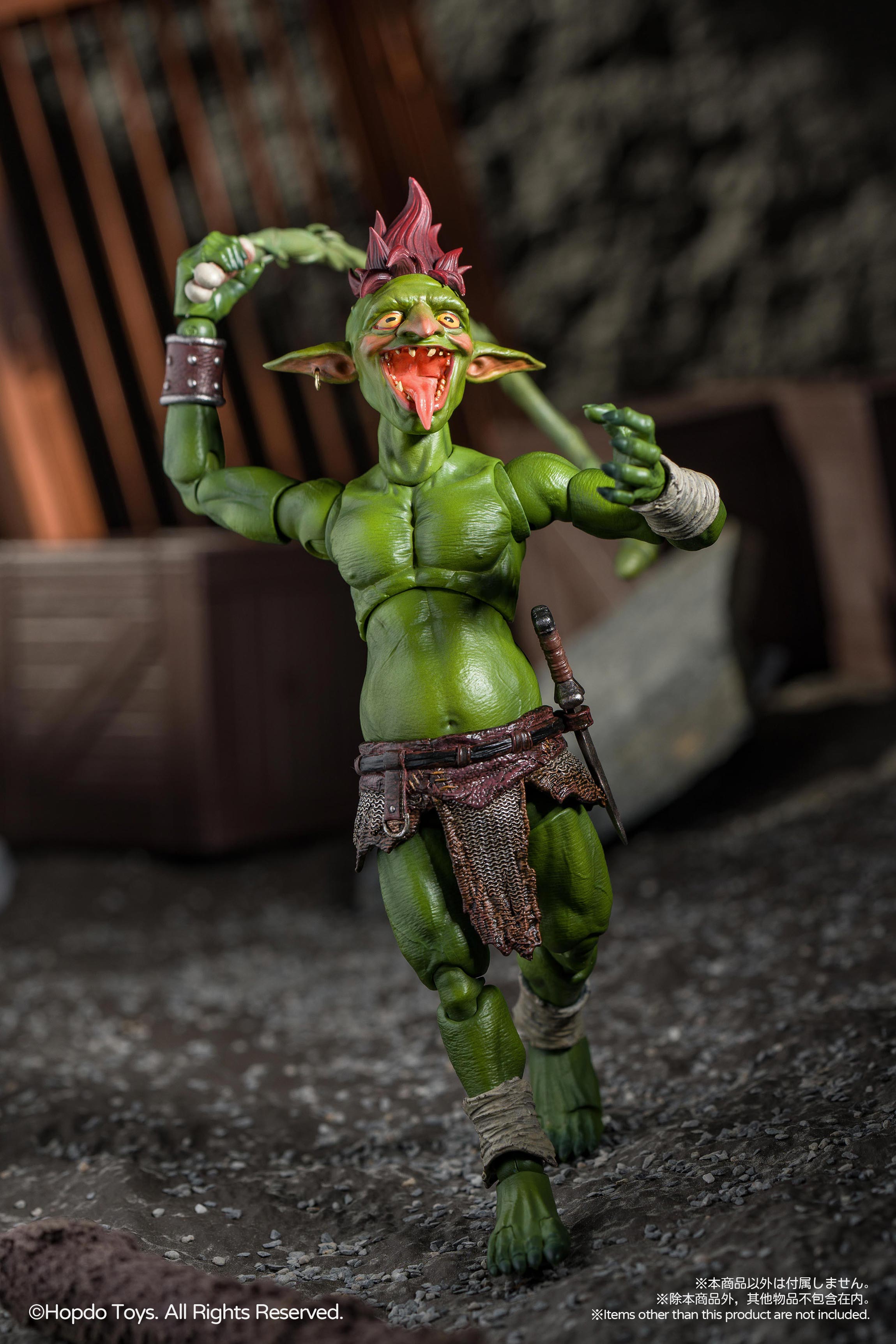 Goblin Tribe Mohican Goblin 1/12 Scale Action Figure