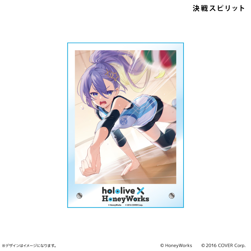hololive x HoneyWorks Acrylic Board Kessen Spiritto
