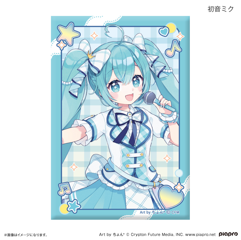 Hatsune Miku + Piapro Characters Heisei Idol Can Magnet Hatsune Miku