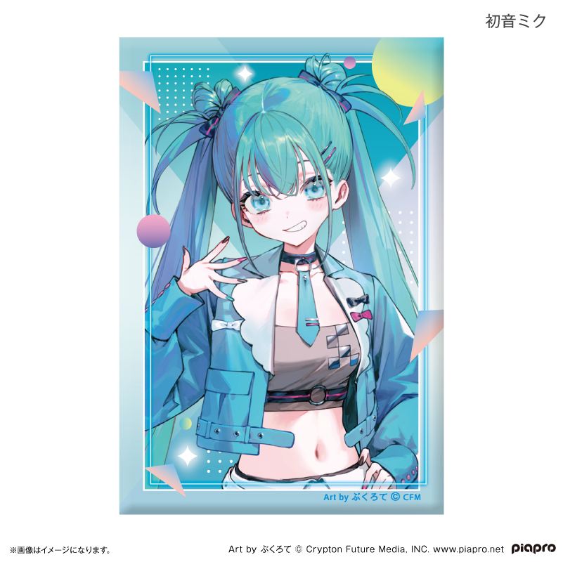 Hatsune Miku + Piapro Characters Reiwa Idol Can Magnet Hatsune Miku