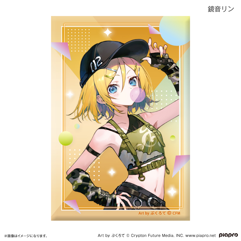 Hatsune Miku + Piapro Characters Reiwa Idol Can Magnet Kagamine Rin