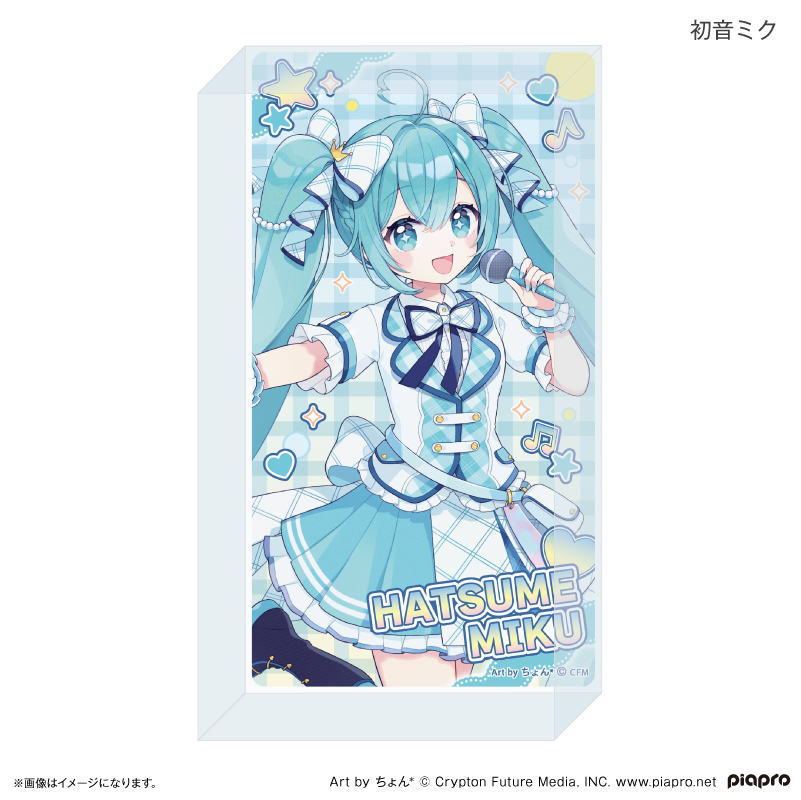 Hatsune Miku + Piapro Characters Heisei Idol Acrylic Block Hatsune Miku