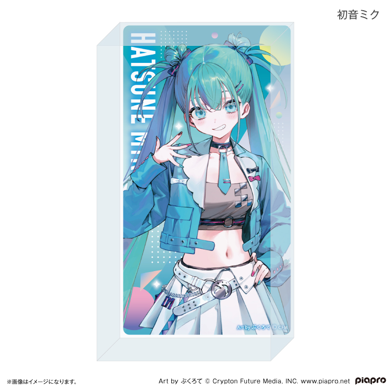 Hatsune Miku + Piapro Characters Reiwa Idol Acrylic Block Hatsune Miku