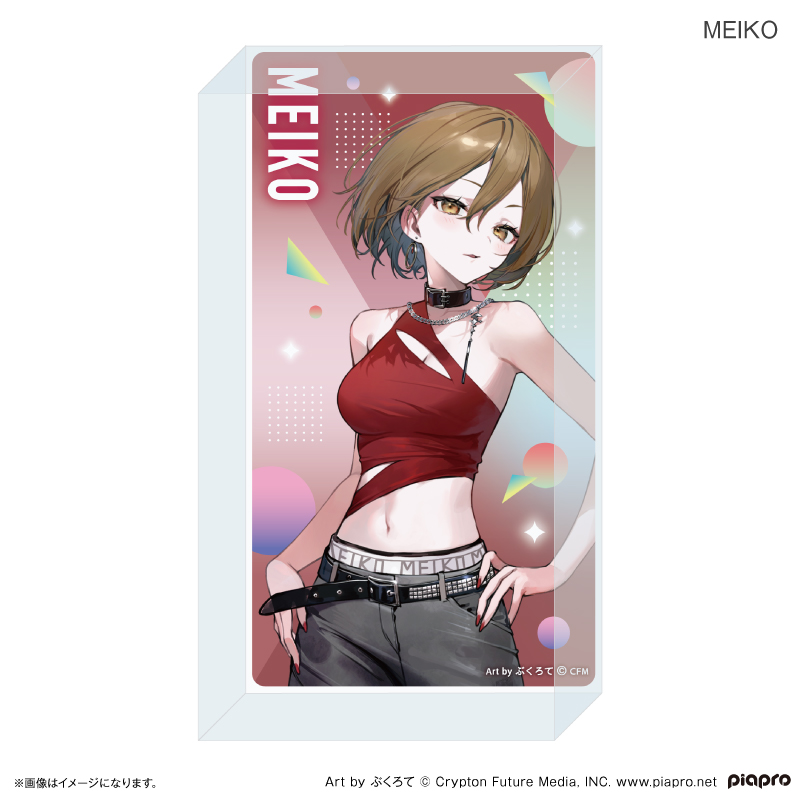 Hatsune Miku + Piapro Characters Reiwa Idol Acrylic Block MEIKO