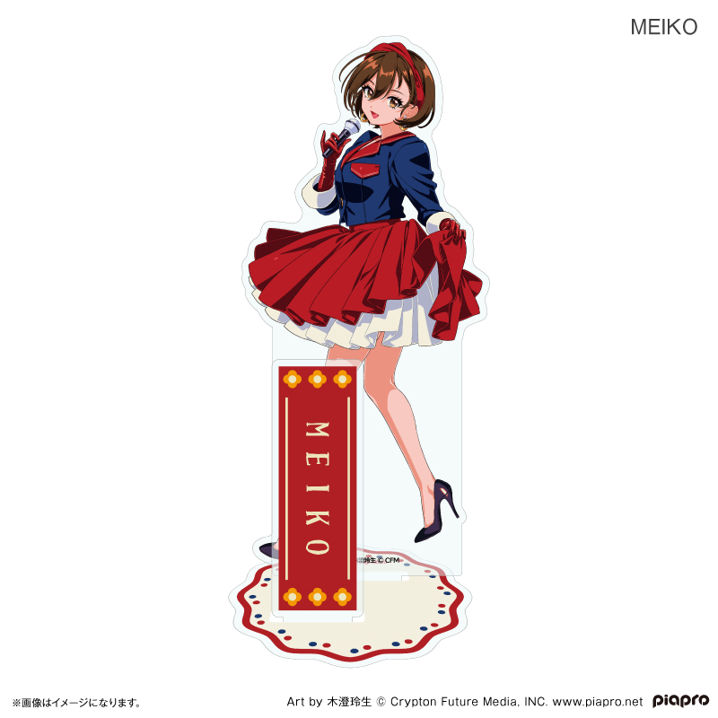 Hatsune Miku + Piapro Characters Showa Idol Acrylic Stand MEIKO