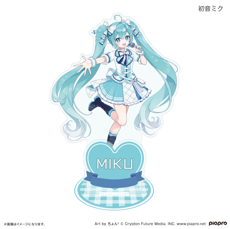 Hatsune Miku + Piapro Characters Heisei Idol Acrylic Stand Hatsune Miku
