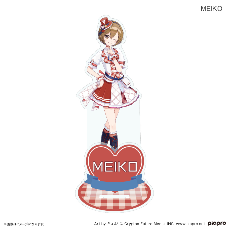 Hatsune Miku + Piapro Characters Heisei Idol Acrylic Stand MEIKO