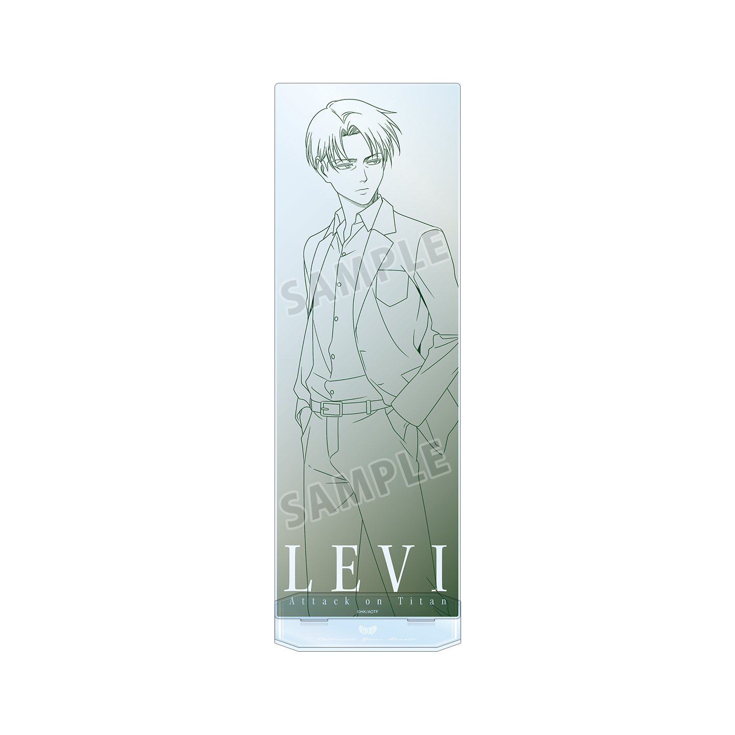 [Pre-order] "Attack on Titan" Levi Walking Line Drawing Ver. Extra Large Acrylic Stand