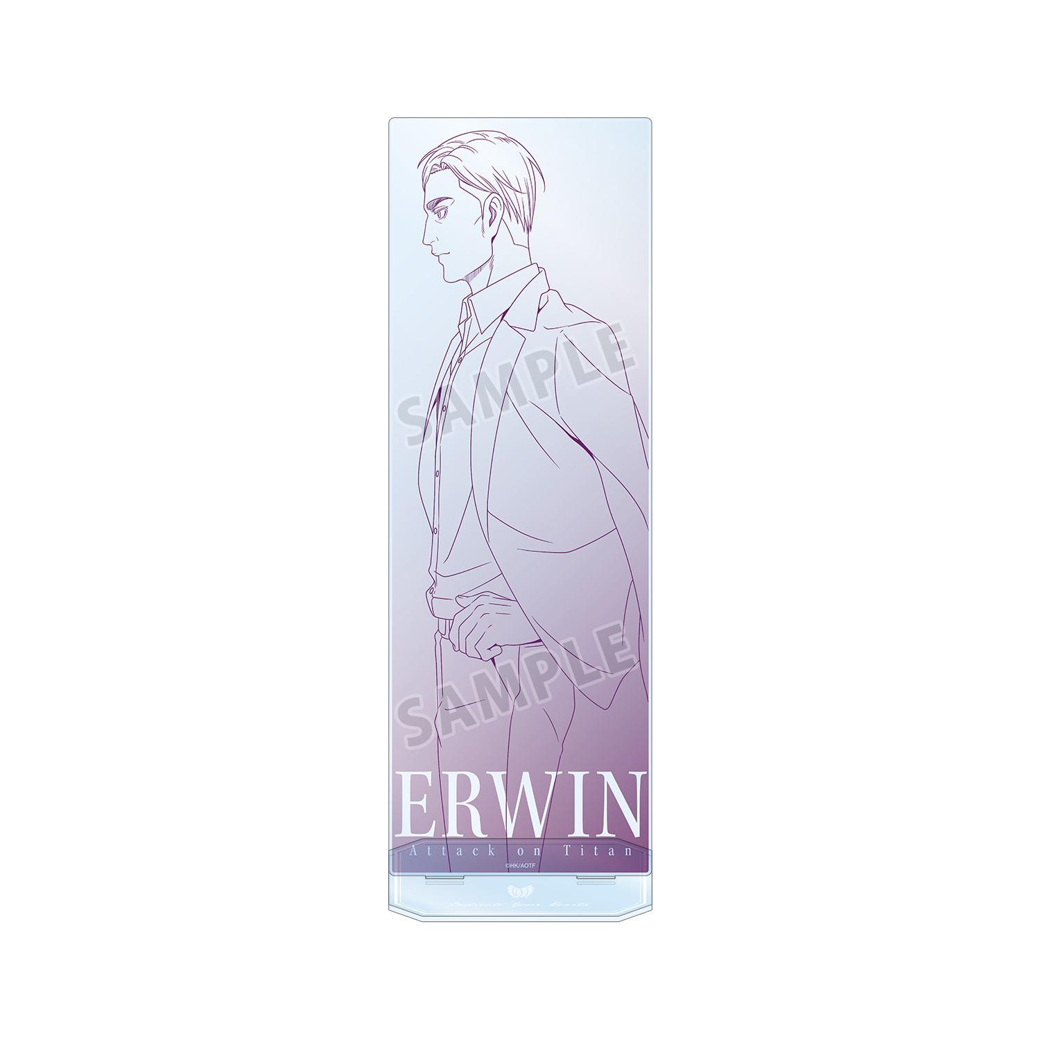 [Pre-order] "Attack on Titan" Erwin Walking Line Drawing Ver. Extra Large Acrylic Stand