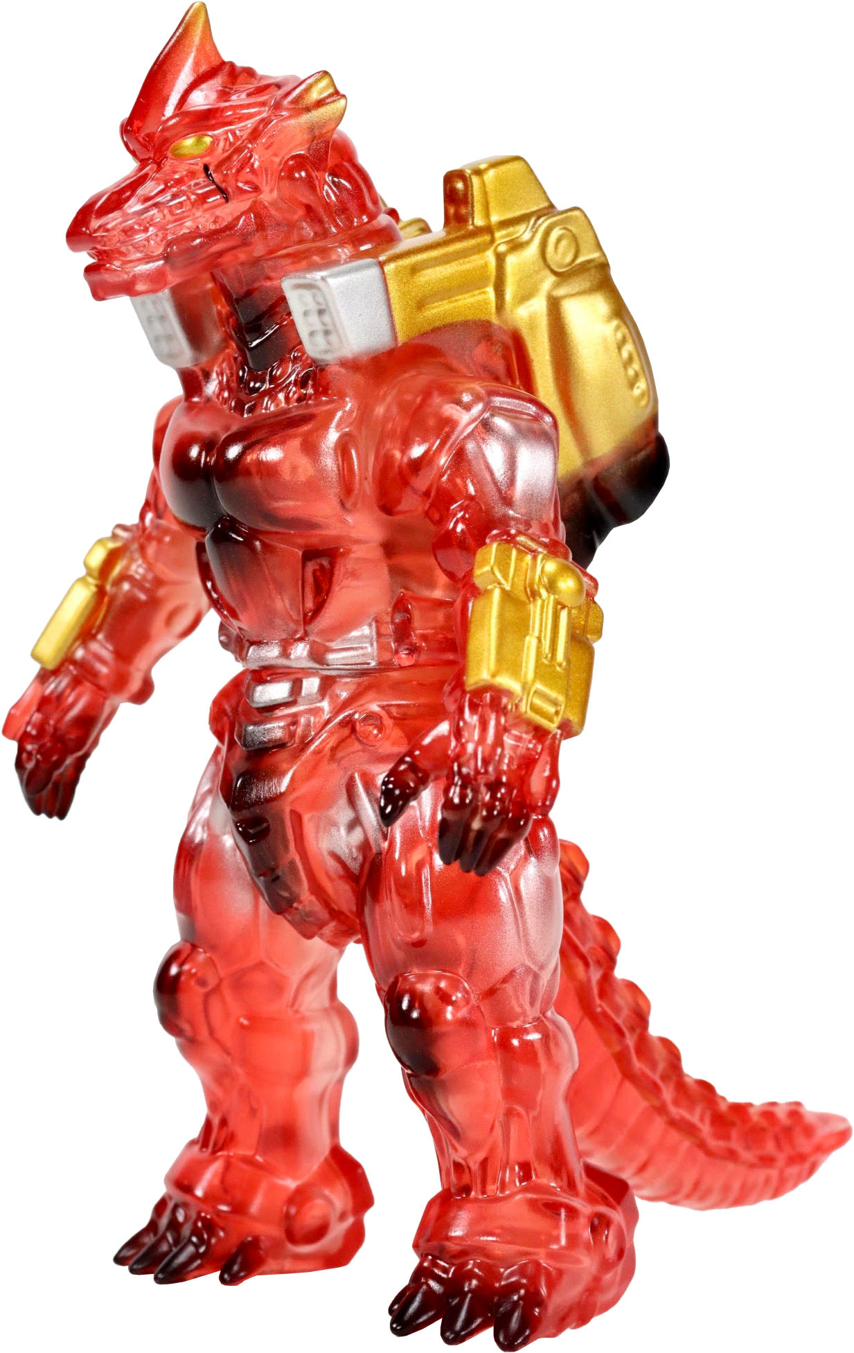 CCP Middle Size Series Godzilla EX Vol. 7 "Godzilla Against Mechagodzilla" Mechagodzilla (2002) Clear Red Ver.
