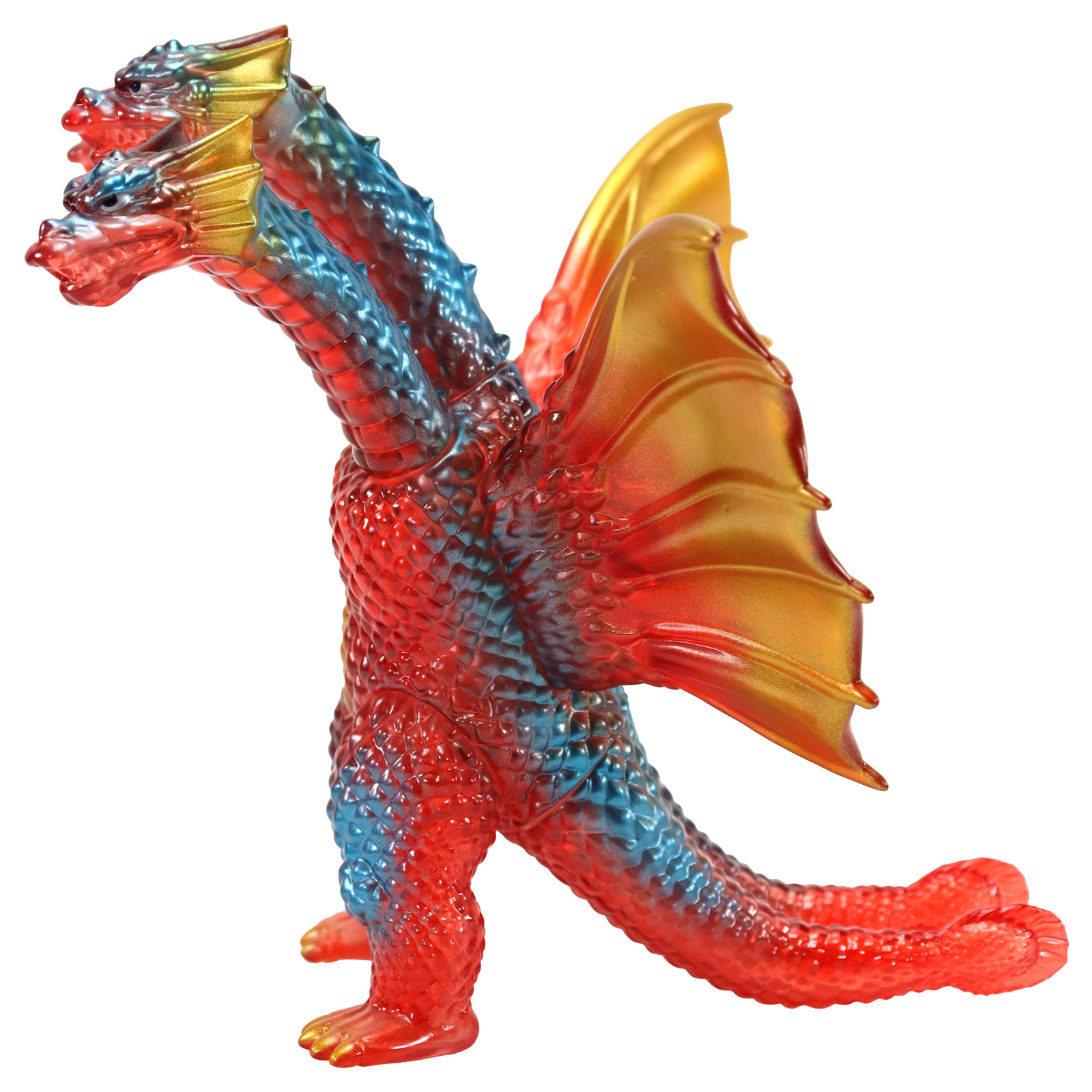 CCP Middle Size Series Godzilla EX Vol. 12 "Godzilla vs. King Ghidorah" King Ghidorah (1991) Retro Red Clear Ver.
