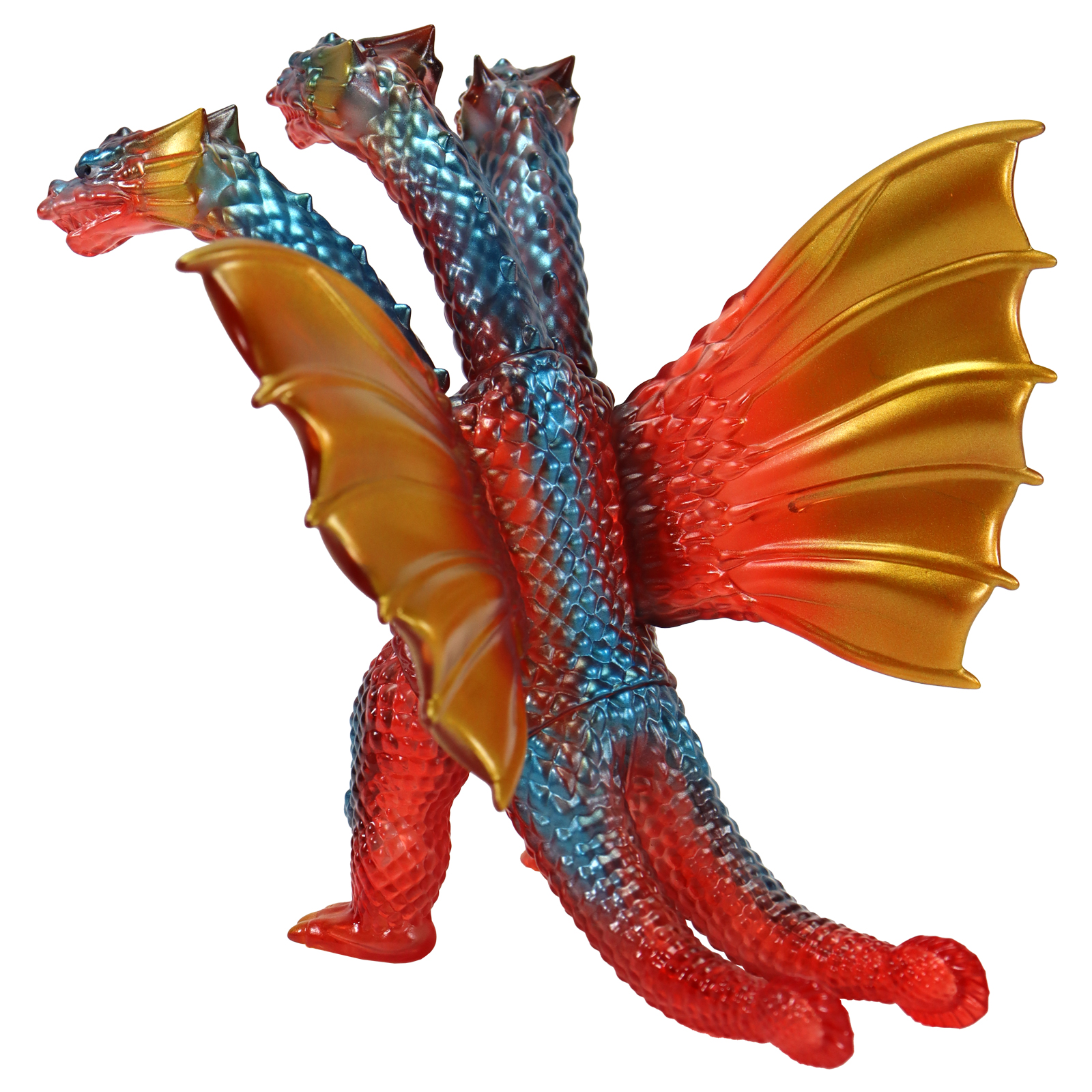 CCP Middle Size Series Godzilla EX Vol. 12 "Godzilla vs. King Ghidorah" King Ghidorah (1991) Retro Red Clear Ver.