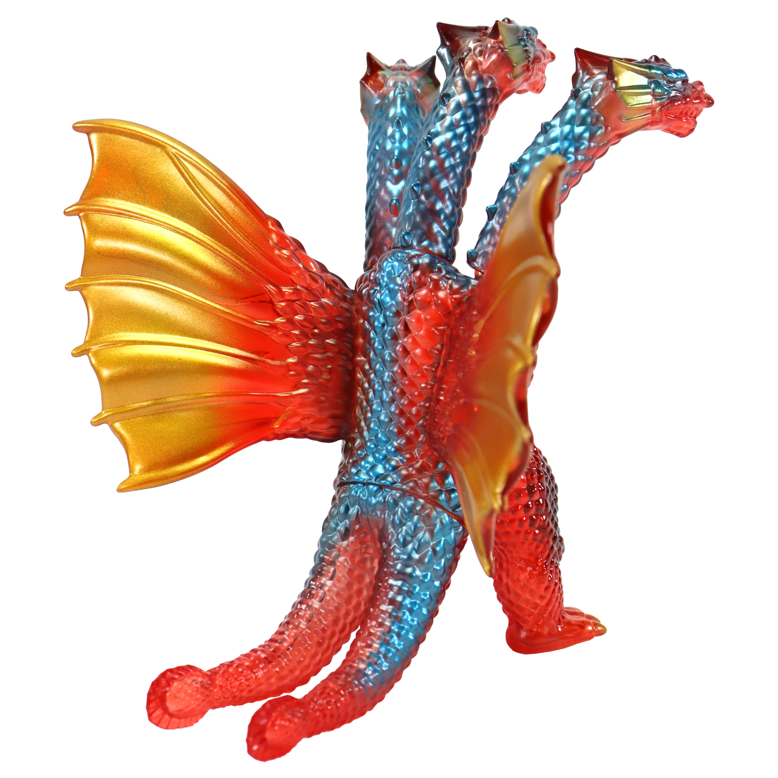 CCP Middle Size Series Godzilla EX Vol. 12 "Godzilla vs. King Ghidorah" King Ghidorah (1991) Retro Red Clear Ver.