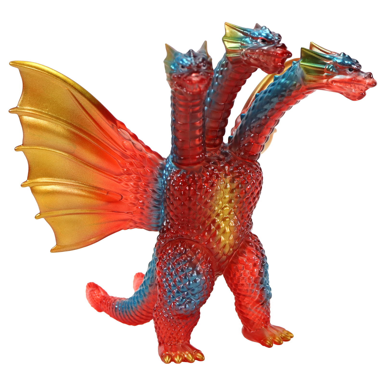 CCP Middle Size Series Godzilla EX Vol. 12 "Godzilla vs. King Ghidorah" King Ghidorah (1991) Retro Red Clear Ver.