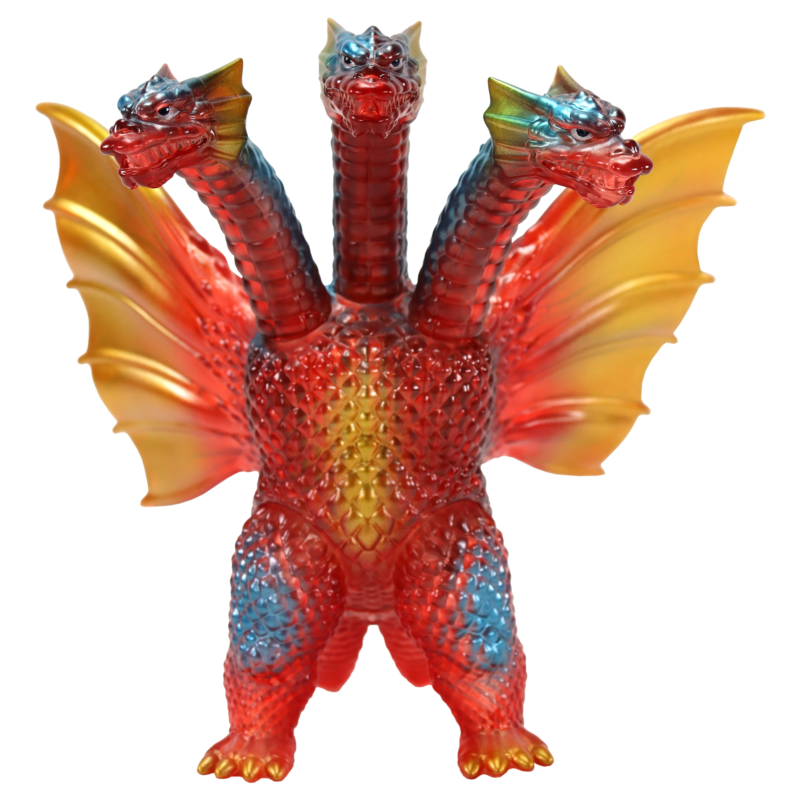 CCP Middle Size Series Godzilla EX Vol. 12 "Godzilla vs. King Ghidorah" King Ghidorah (1991) Retro Red Clear Ver.