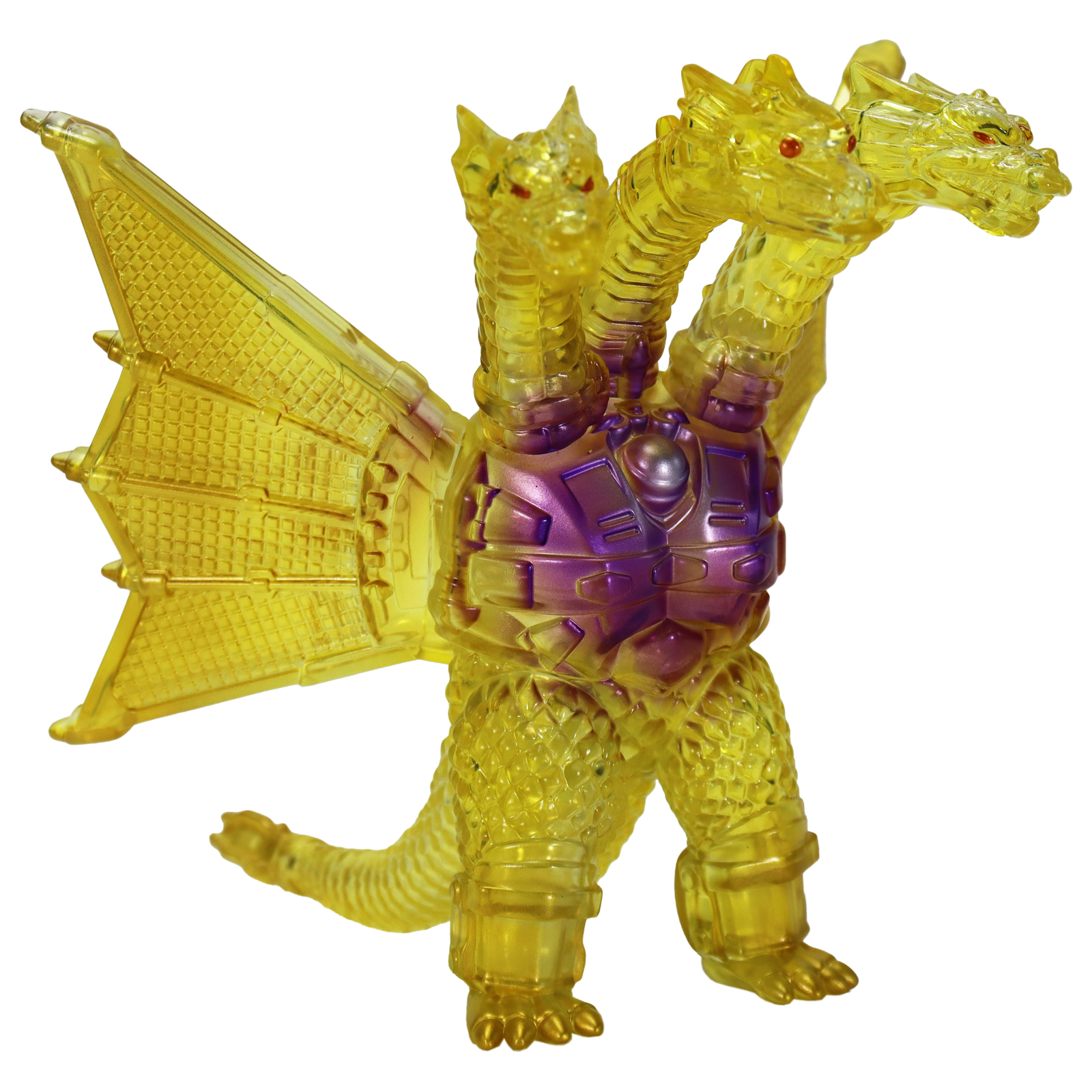 CCP Middle Size Series Godzilla EX Vol. 13 "Godzilla vs. King Ghidorah" Mecha-King Ghidorah Appearance Image Clear Ver.