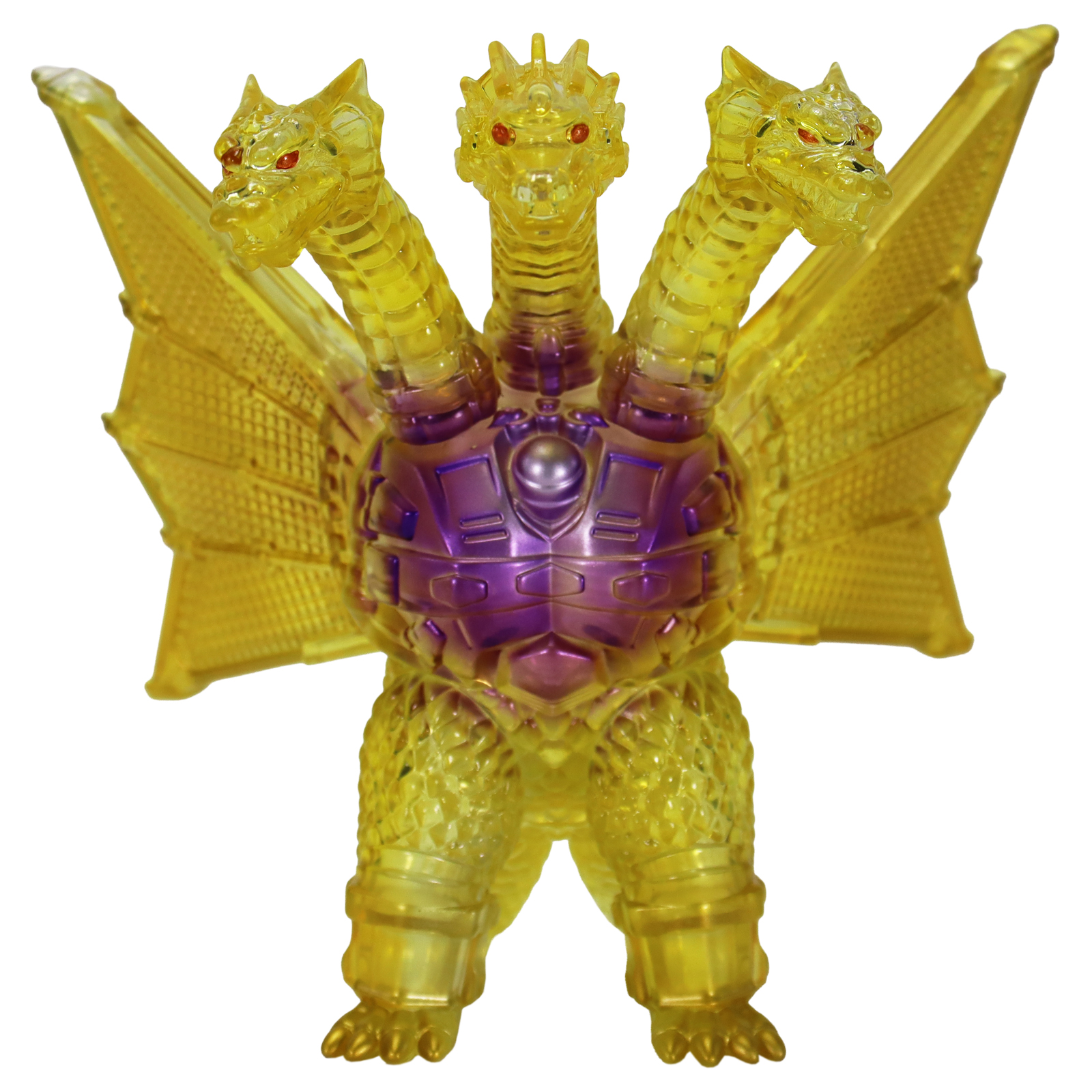 CCP Middle Size Series Godzilla EX Vol. 13 "Godzilla vs. King Ghidorah" Mecha-King Ghidorah Appearance Image Clear Ver.