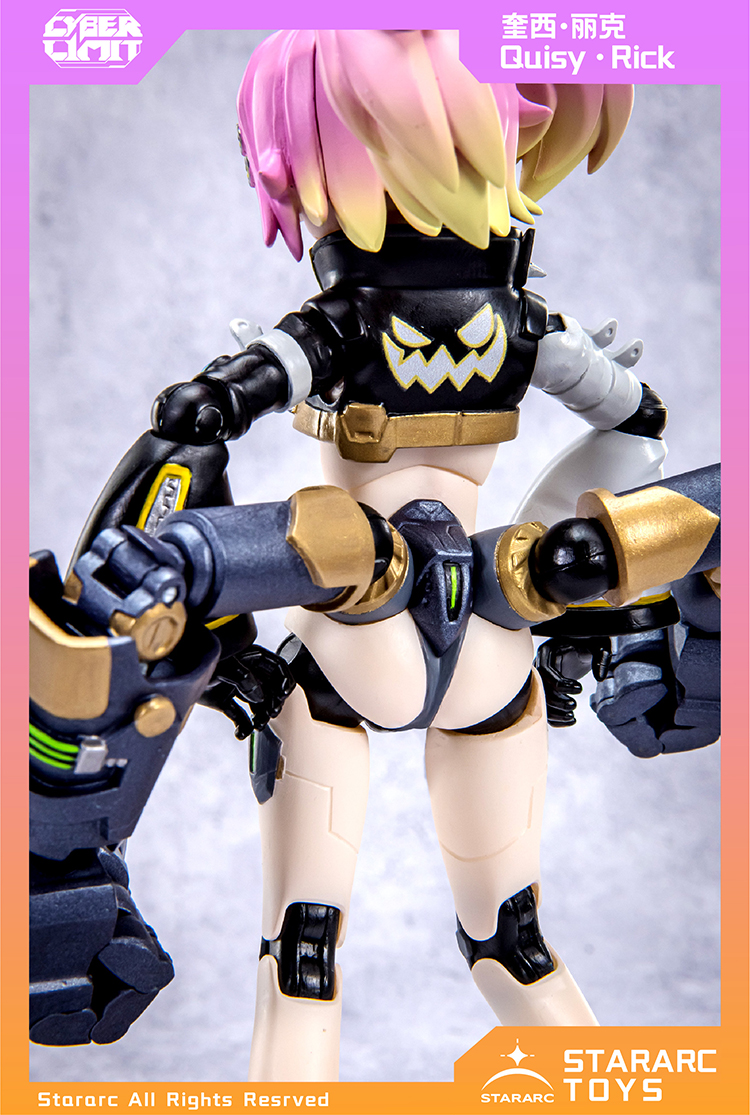 STARARC TOYS CYBER LIMIT SERIES QUISY-RICK 1/12 SCALE ACTION FIGURE