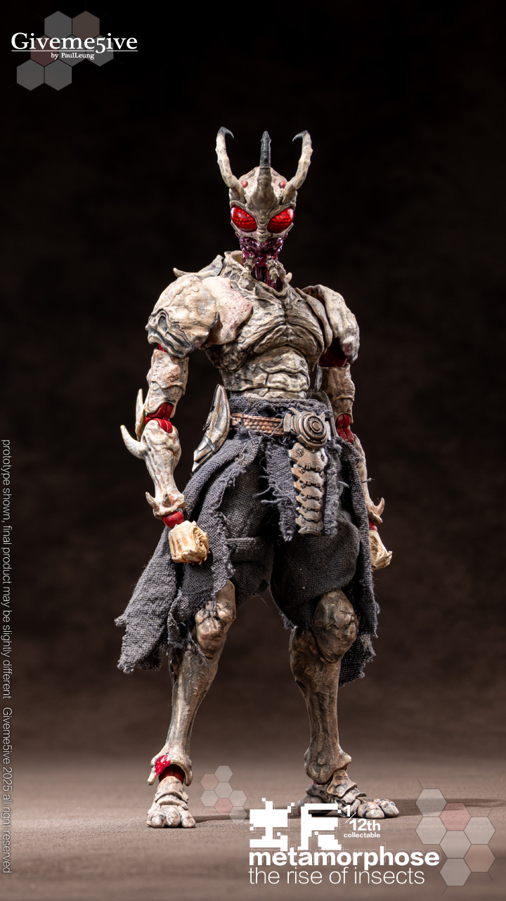 GIVEME5IVE METAMORPHOSE - THE RISE OF INSECTS SERIES AIROKI 1/12 SCALE ACTION FIGURE