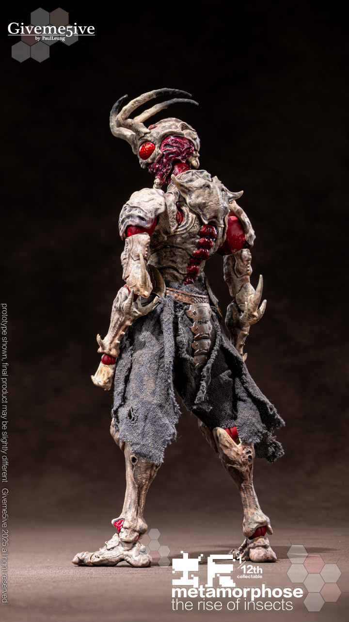 GIVEME5IVE METAMORPHOSE - THE RISE OF INSECTS SERIES AIROKI 1/12 SCALE ACTION FIGURE