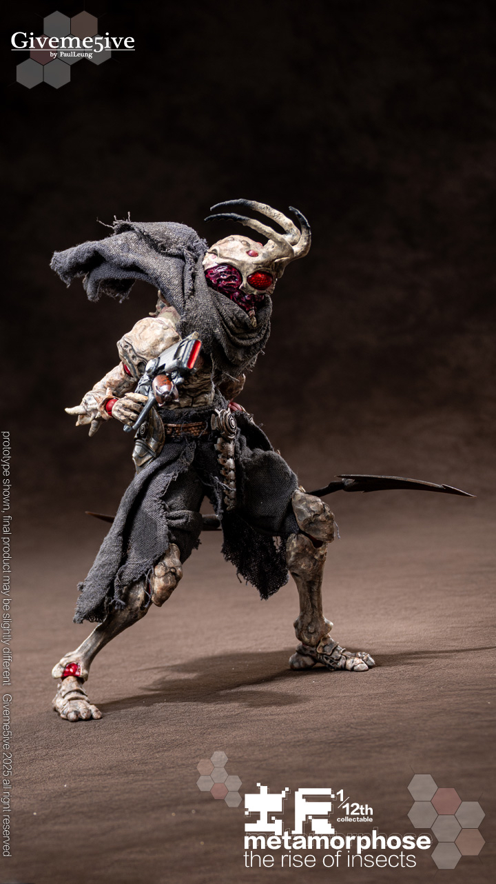 GIVEME5IVE METAMORPHOSE - THE RISE OF INSECTS SERIES AIROKI 1/12 SCALE ACTION FIGURE