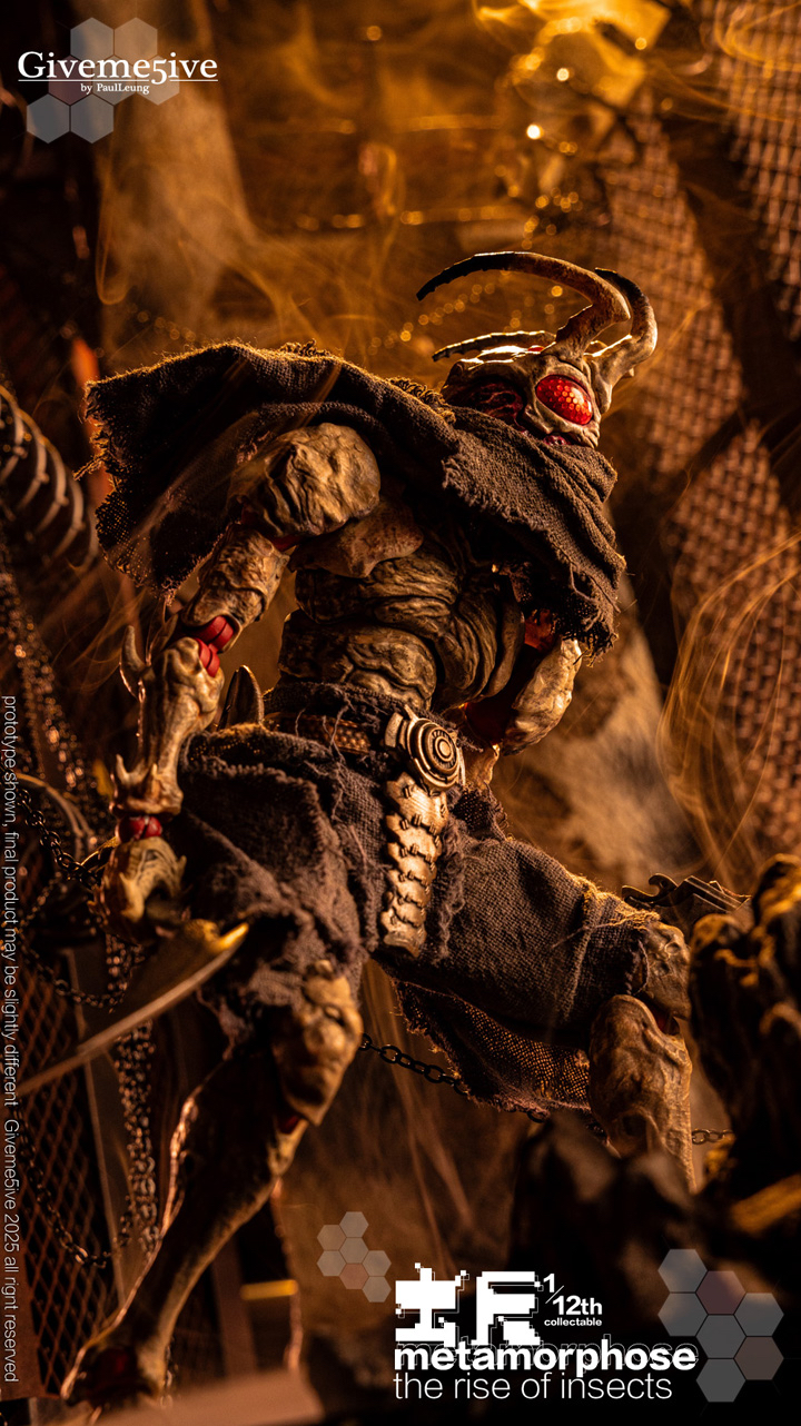 GIVEME5IVE METAMORPHOSE - THE RISE OF INSECTS SERIES AIROKI 1/12 SCALE ACTION FIGURE