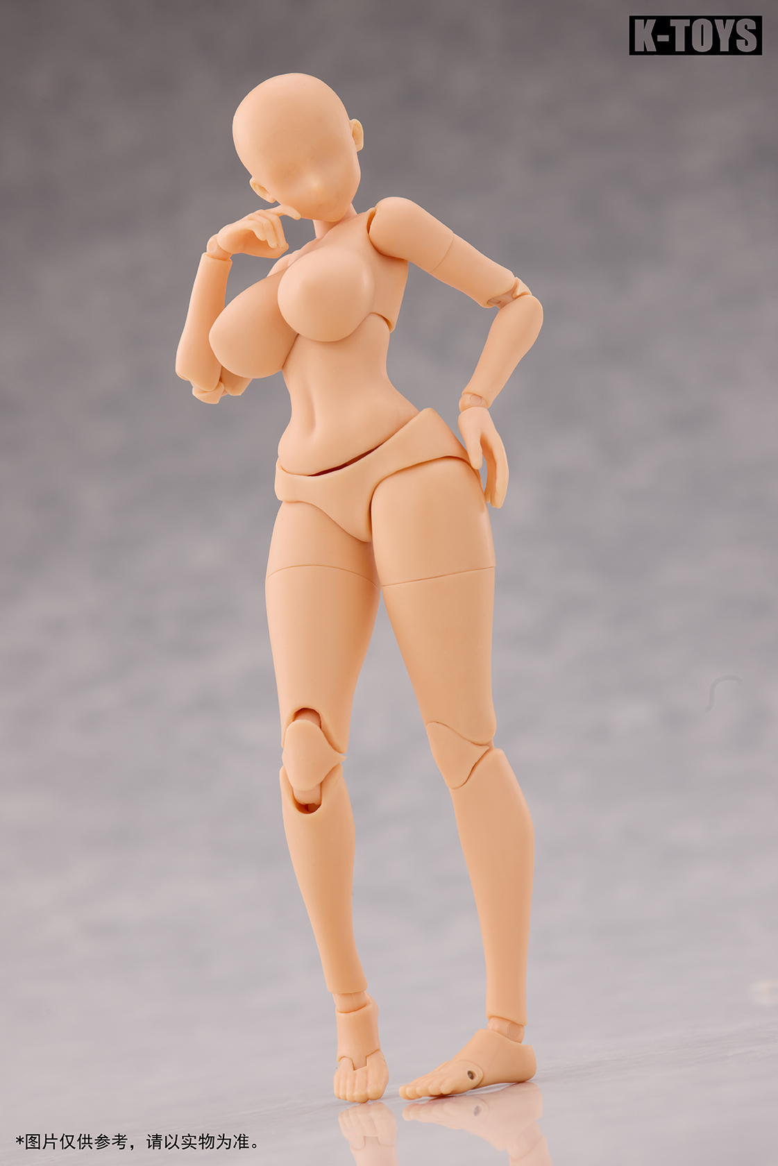 K-TOYS 1/12 SCALE ACTION FIGURE GLAMOROUS WOMAN BODY KT02B NORMAL SKIN