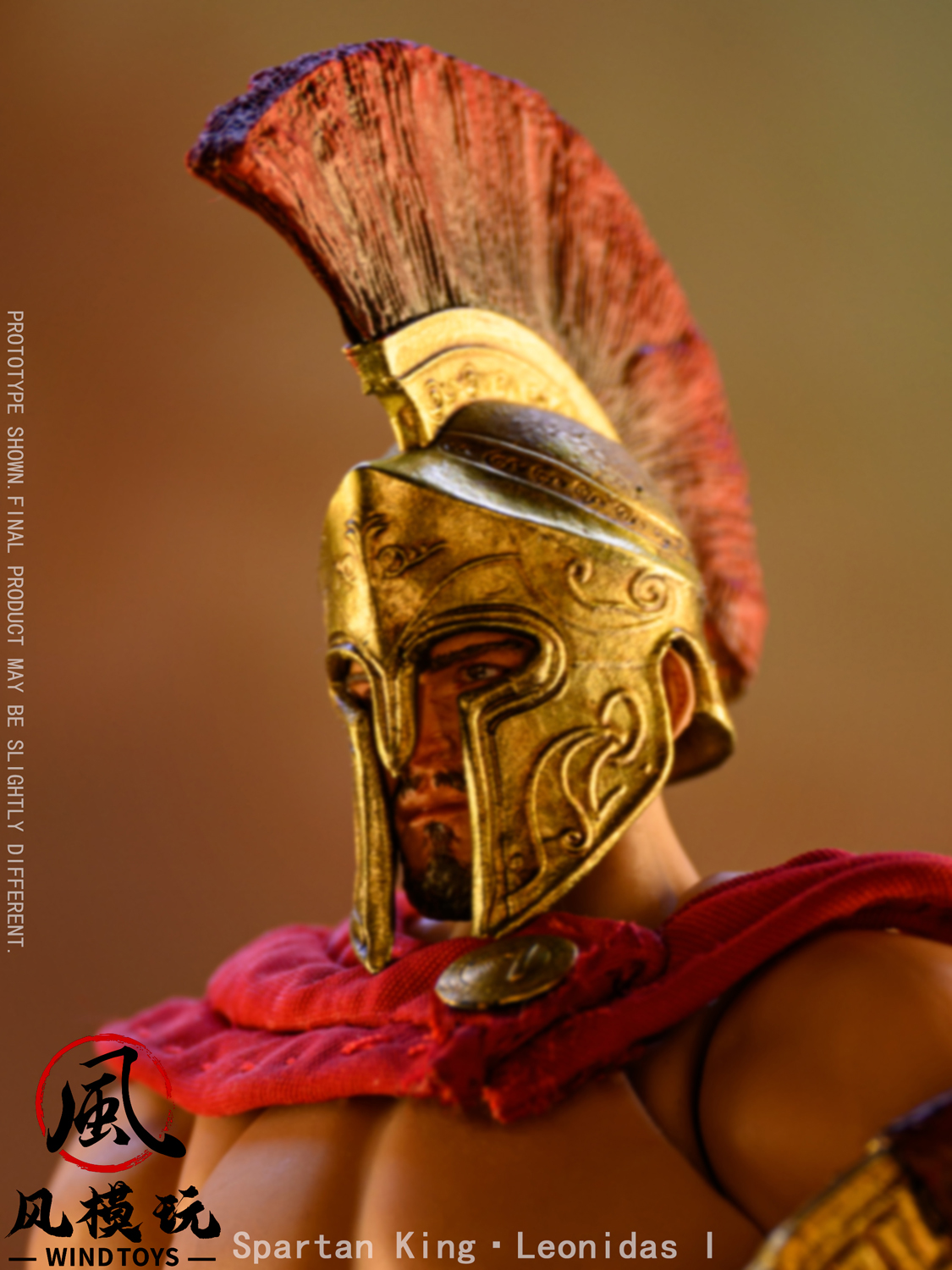 WIND TOYS SPARTAN KING LEONIDAS I 1/12 ACTION FIGURE STANDARD EDITION